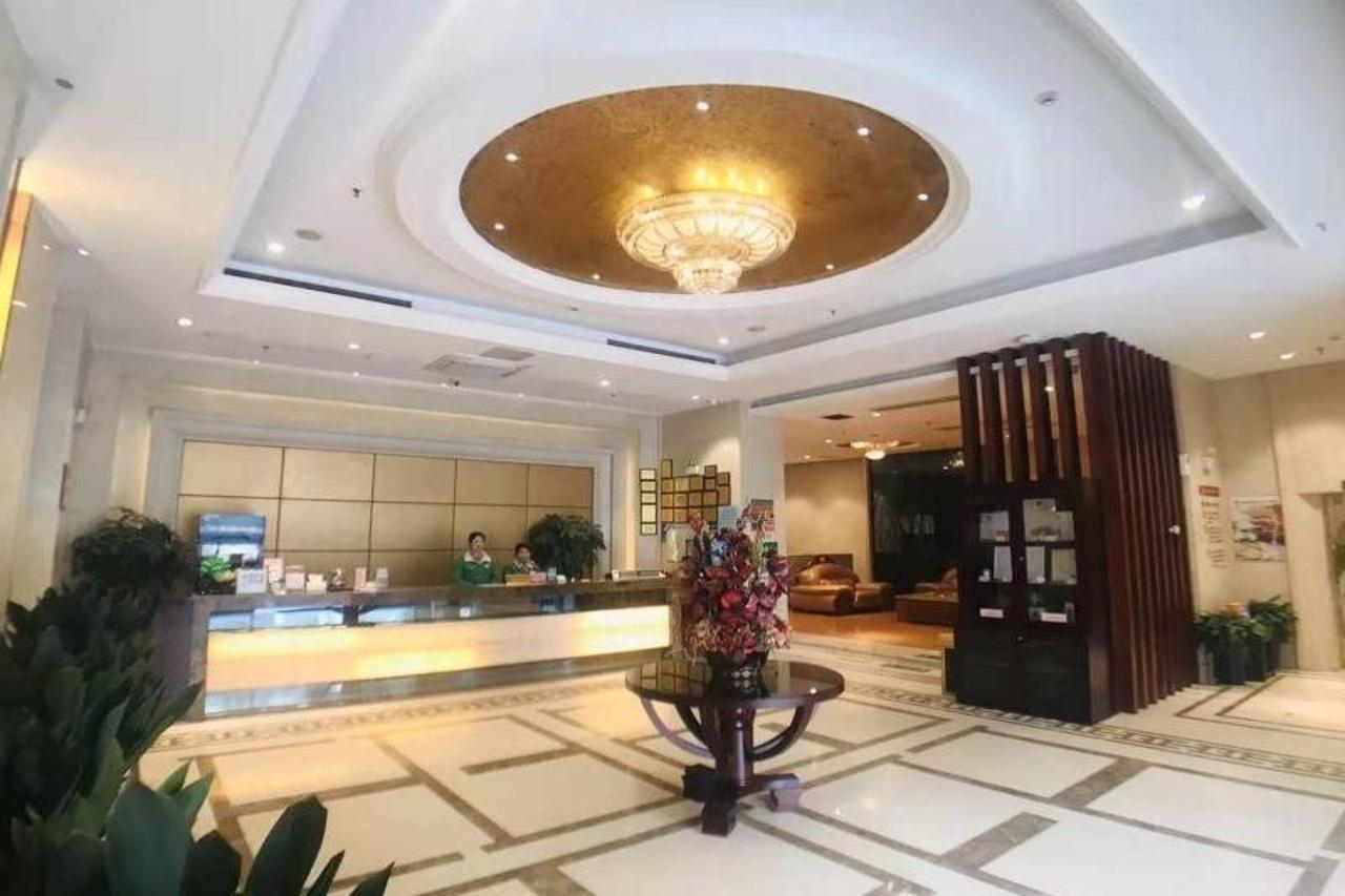 Greentree Inn Jiangsu Wuxi Jiangyin Zhouzhuang Shiji Avenue Business Hotel Eksteriør bilde