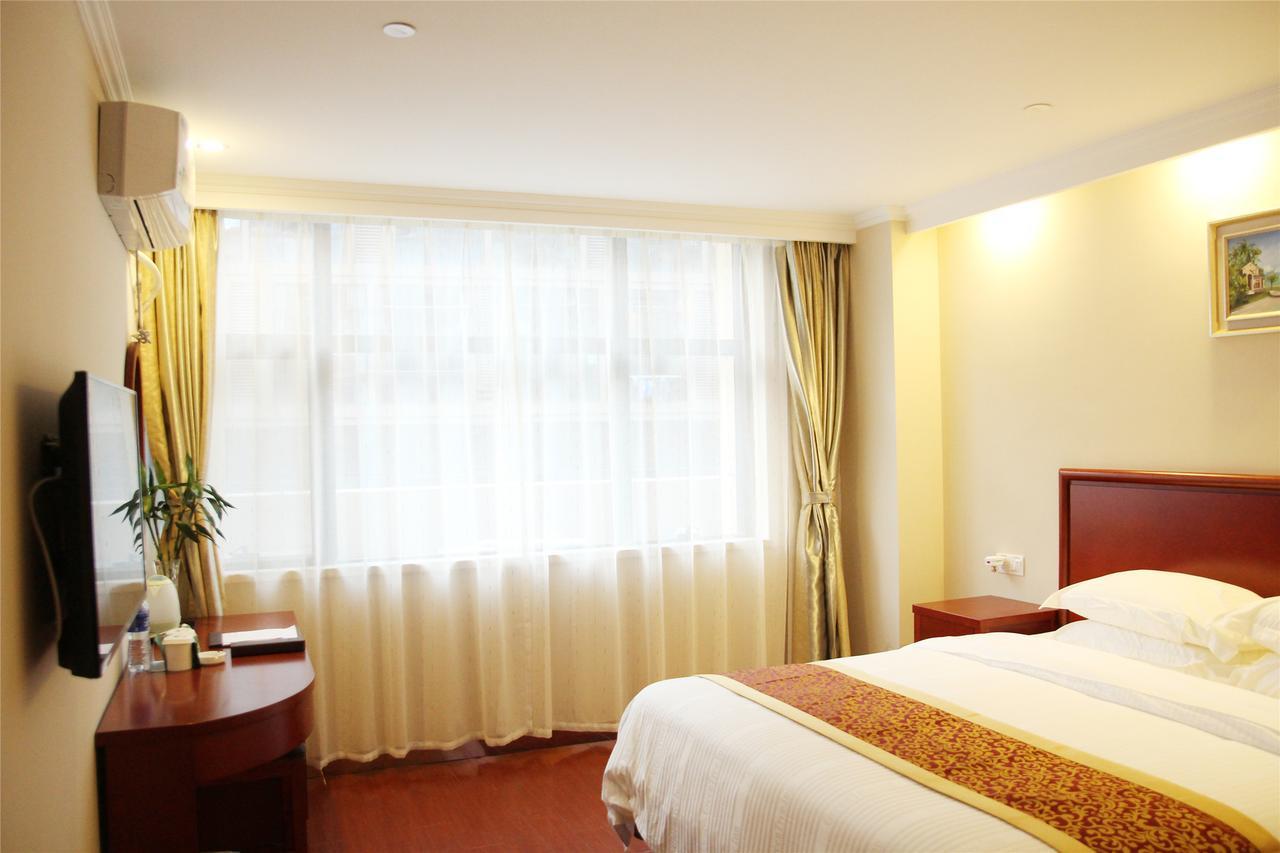 Greentree Inn Jiangsu Wuxi Jiangyin Zhouzhuang Shiji Avenue Business Hotel Eksteriør bilde